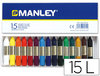 Ceras de colores Manley con 15 colores