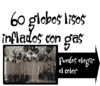 60 Globos inflados con gas