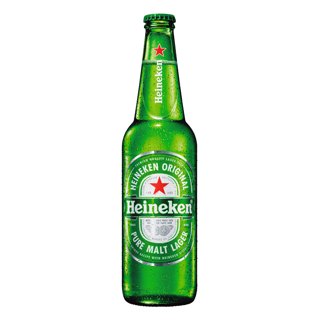 Heineken, Botella 33 cl. (24 Unid.)  5% vol.