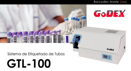 Impresora de tubos de ensayo GODEX GTL-100