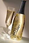 Champagne with Gold Gold Cuvee 200ml