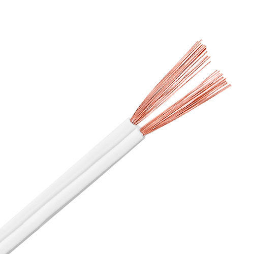 White parallel cable 2x1 mm