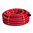 Tubo canalizador vermelho parede dupla 50 mm - Rolo de 50 mts.