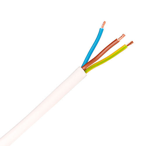 White hose Cable H05VV-F 3X2, 5 mm