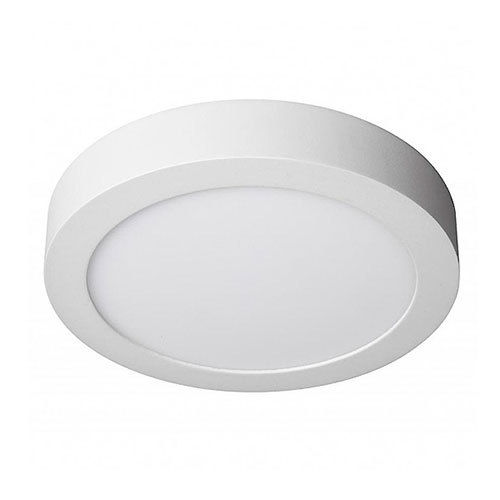 Luz embutida LED de superfície circular 12 W luz fria 6000 K branca