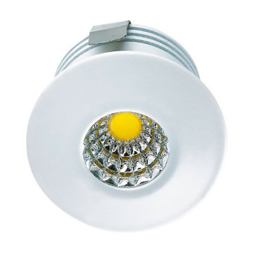 Foco LED COB circular fijo en Blanco de 3W Luz día 4200K