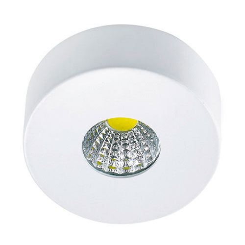 Refletor LED COB circular em branco 3W luz do dia 4200K