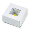 Refletor LED COB quadrado em branco 3W luz do dia 4200K