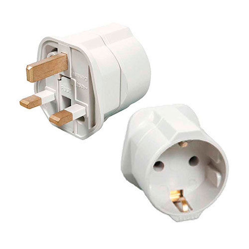 Adapter plug from Spain to UK