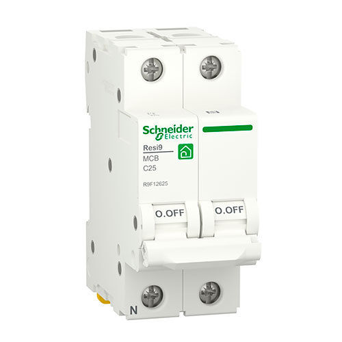 Disjuntor modular 1 Pólo + Neutro x 10 A | SCHNEIDER A9K17610