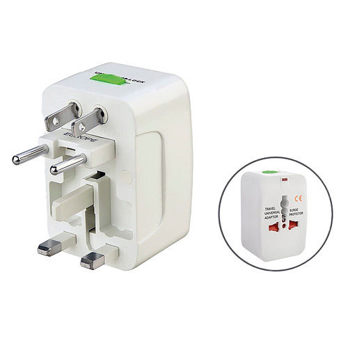 Universal travel adapter with surge protection