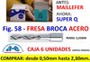 FRESA BROCA FIG. 58 MAILLEFER 005-023 (6 UNID)