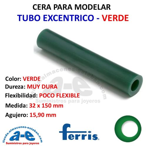 CERA FERRIS TUBO 27x150 EXCENTRICO VERDE
