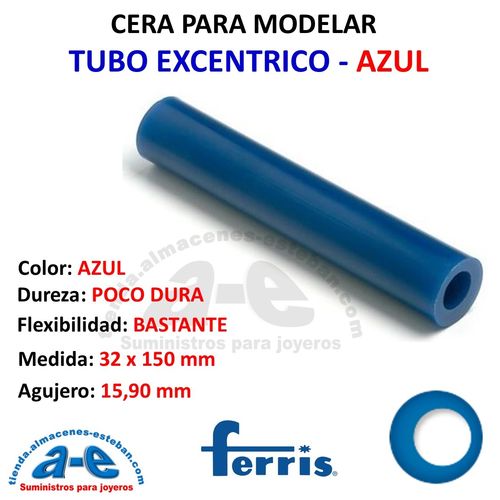 CERA FERRIS TUBO 27x150 EXCENTRICO AZUL