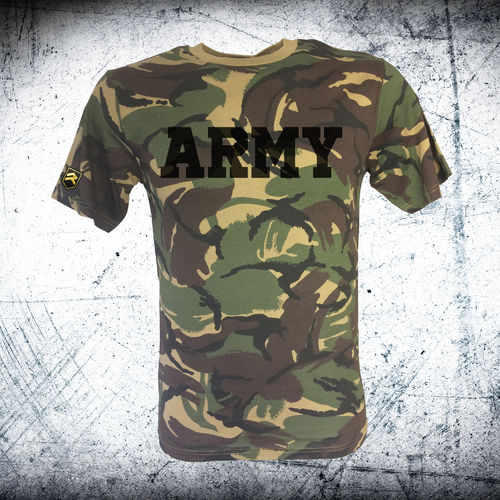 British ARMY Camo T-Shirt