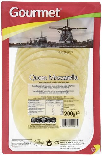 Gourmet Mozzarella en lonchas 200g