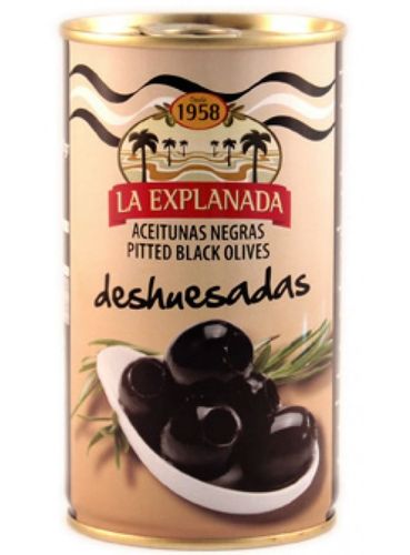 Aceitunas negras sin hueso La Explanada 450g
