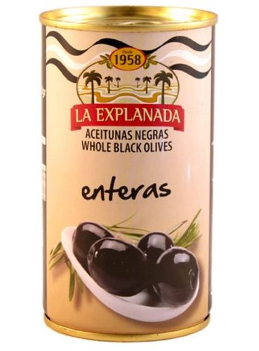 Aceitunas negras con hueso La Explanada 450g