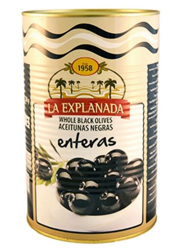 Aceitunas negras con hueso La Explanada 5kg