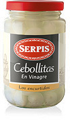 Cebetes en vinagre Serpis 340g
