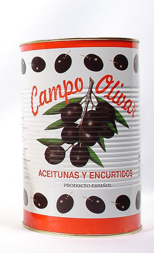 Aceitunas negras dulces Campo Olivar 2,5kg
