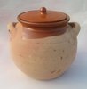 Pottery pot to cook. 22x21cm. 3,5 litres