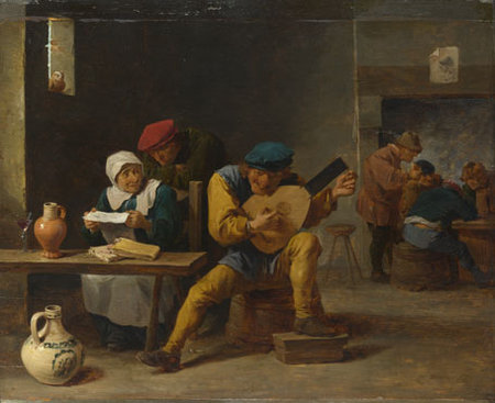 David Teniers the younger. teniers-peasants-making-music-inn-NG154-fm\\n\\n01/11/2011 00:03