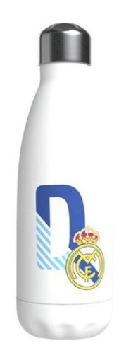 REAL MADRID BOTELLA PERSONALIZABLE ACERO 550 ML LETRA D