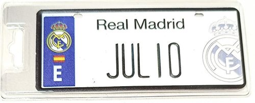 REAL MADRID MATRICULA JULIO