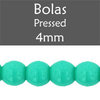 Cristal Checo - Bola - 4mm - Turquoise (50 Uds.)