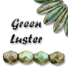 CRISTAL CHECO - Green Luster
