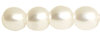 Cristal Checo - Bola - 4mm - Pearl Snow (50 Uds.)