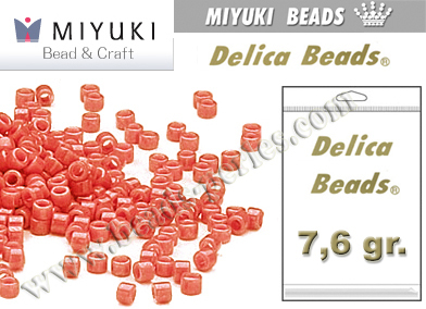 DB1363 - Miyuki - Delica - 11/0 - Opaque Peach (bolsa de 7,6 gr.)