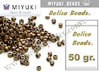 Miyuki - Delica - 11/0 - Matte Metallic Dark Bronze (50 gr.)