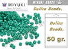 Miyuki - Delica - 11/0 - Opaque Light Green Turquoise (50 gr.)