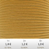 Textil - Soutache-Poliester - 3mm - Cinnamon (Canela) (2 metros)