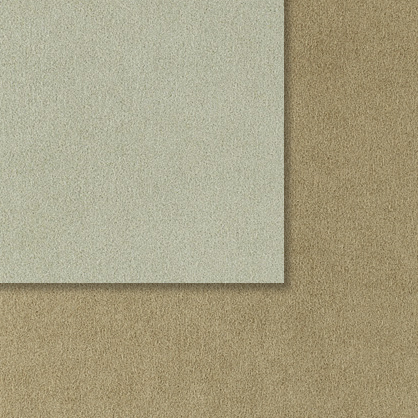 Textil - DuoSuede - 40x40 cm. - Silver / Taupe (1 Uds.)