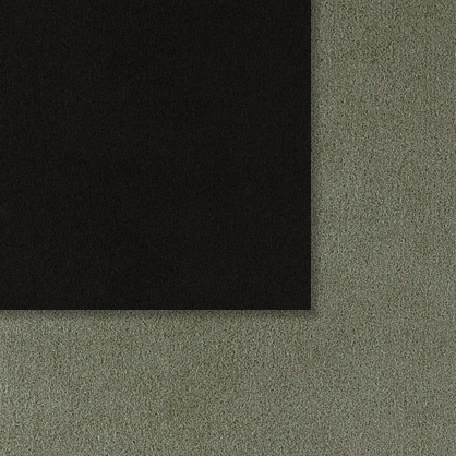 Textil - DuoSuede - 20x20 cm. - Black / Steel (1 Uds.)