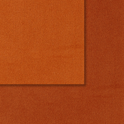 Textil - DuoSuede - 20x20 cm. - Terracotta / Paprika (1 Uds.)