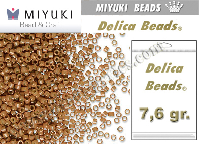 DB2107 - Miyuki - Delica - 11/0 - DURACOAT Opaque Cedar (bolsa de 7,6 gr.)