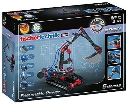 FISCHER TECHNIK.533874 - PNEUMATIC POWER  ( 5 MODELOS)