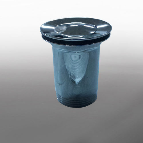 Válvula clic-clac de latón con rebosadero, de 60 mm, para lavabos de 1" 1/4, , acabado en cromado, c