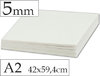 Blanco 5 mm A2 (42x59,4 cm) No Adhesivo 
