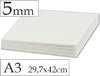 Blanco 5 mm A3 (29,7x42 cm) No Adhesivo 