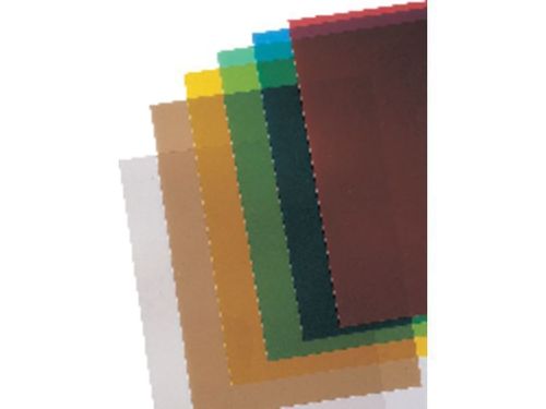 Tapas Encuadernar PVC Transparentes de Color.
