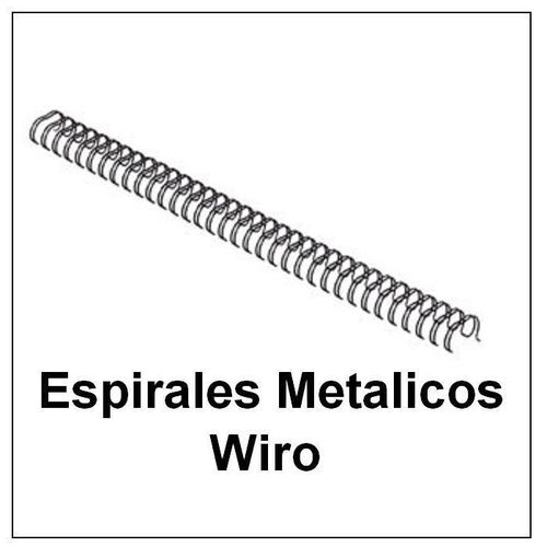 Espirales Metálicos Wire-O.