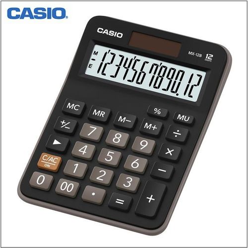 Calculadora Casio MX-12B.