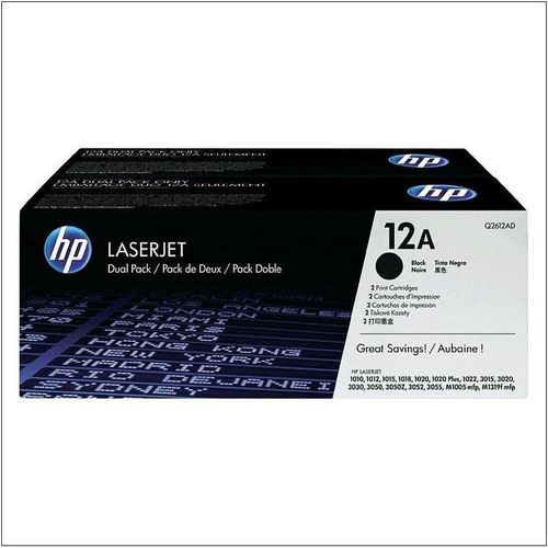 Toner HP Q2612A (Pack 2)