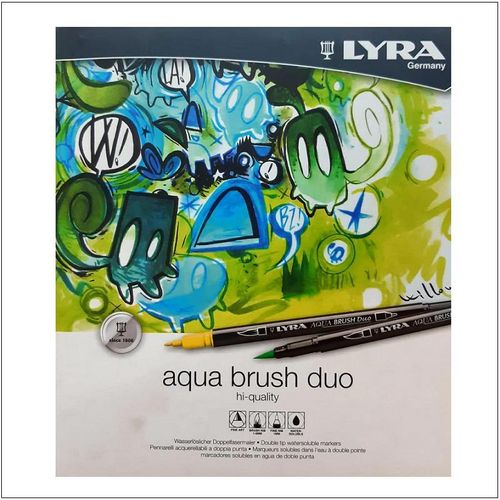 Rotuladores Pincel Lyra Aqua Brush Duo