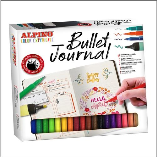 Set Rotuladores Alpino Bullet Journal.